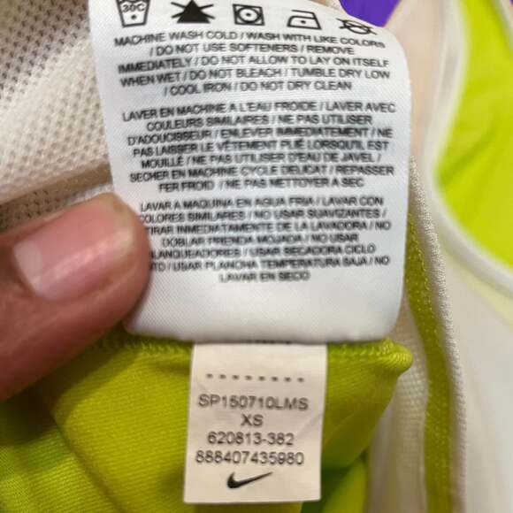 Vintage Nike Tank Top Running Loose Fit Mesh Women’s XS Dri Fit Yoga Jogging - Picture 2 of 8